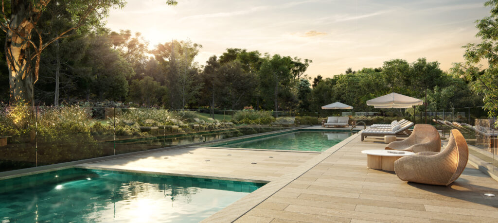 Parc Avignon-apartamentos-El Poblado-medellin-Piscina